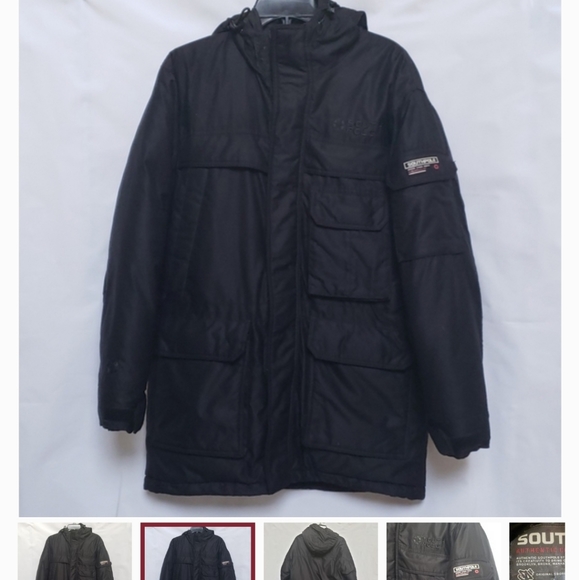 SouthPole Cover Coat - Picture 4 of 6